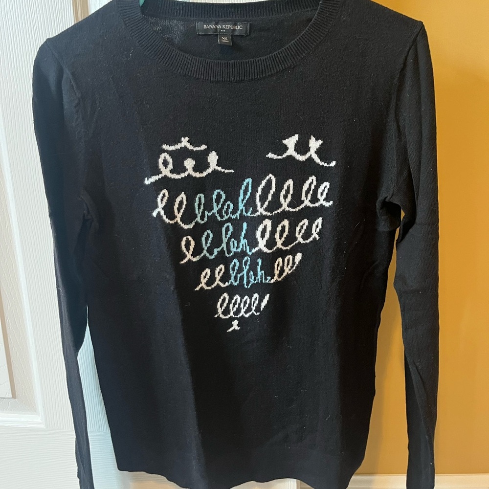 Banana Republic Classic Black Sweater
